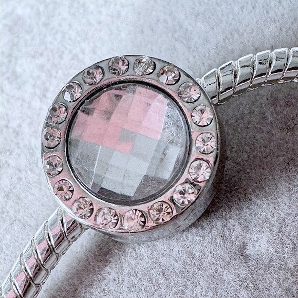 Silver Bead‎ Spacer Charm fits PANDORA